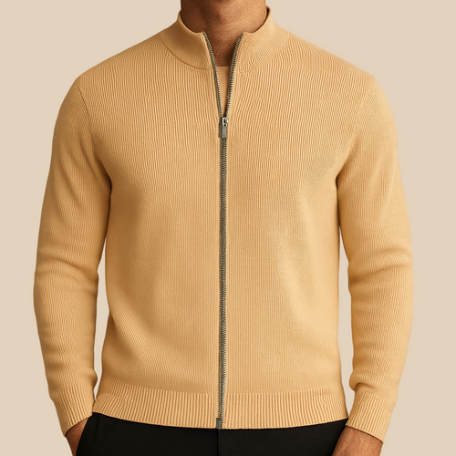 Benjamin - Chaqueta Acanalada con Cremallera