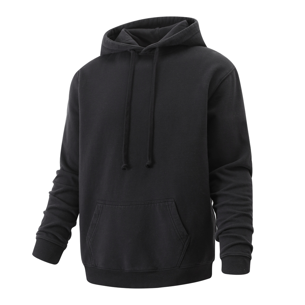 Burke - Sudadera con Capucha Efecto Lavado Vintage
