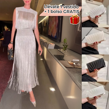 Vestido dos piezas + Bolso de mano de Regalo - Colección 2025