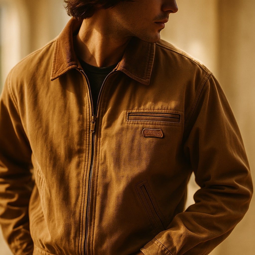 Corey - Chaqueta Moderna de Cuello Alto