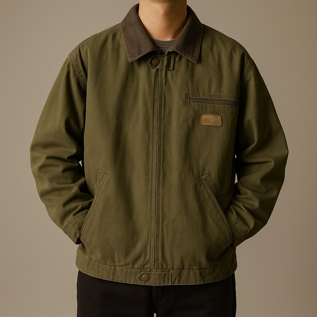 Corey - Chaqueta Moderna de Cuello Alto