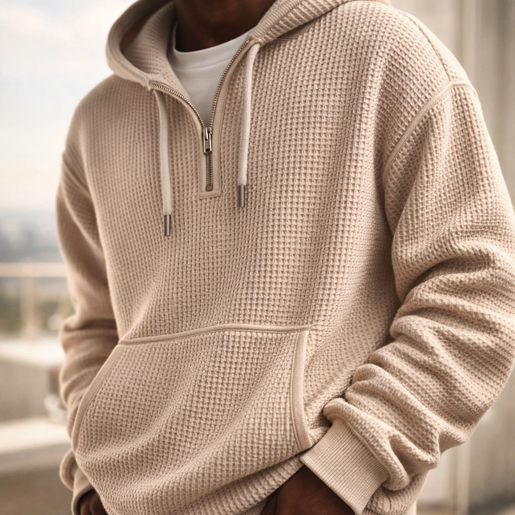 Jeffrey - Sudadera Casual con Capucha