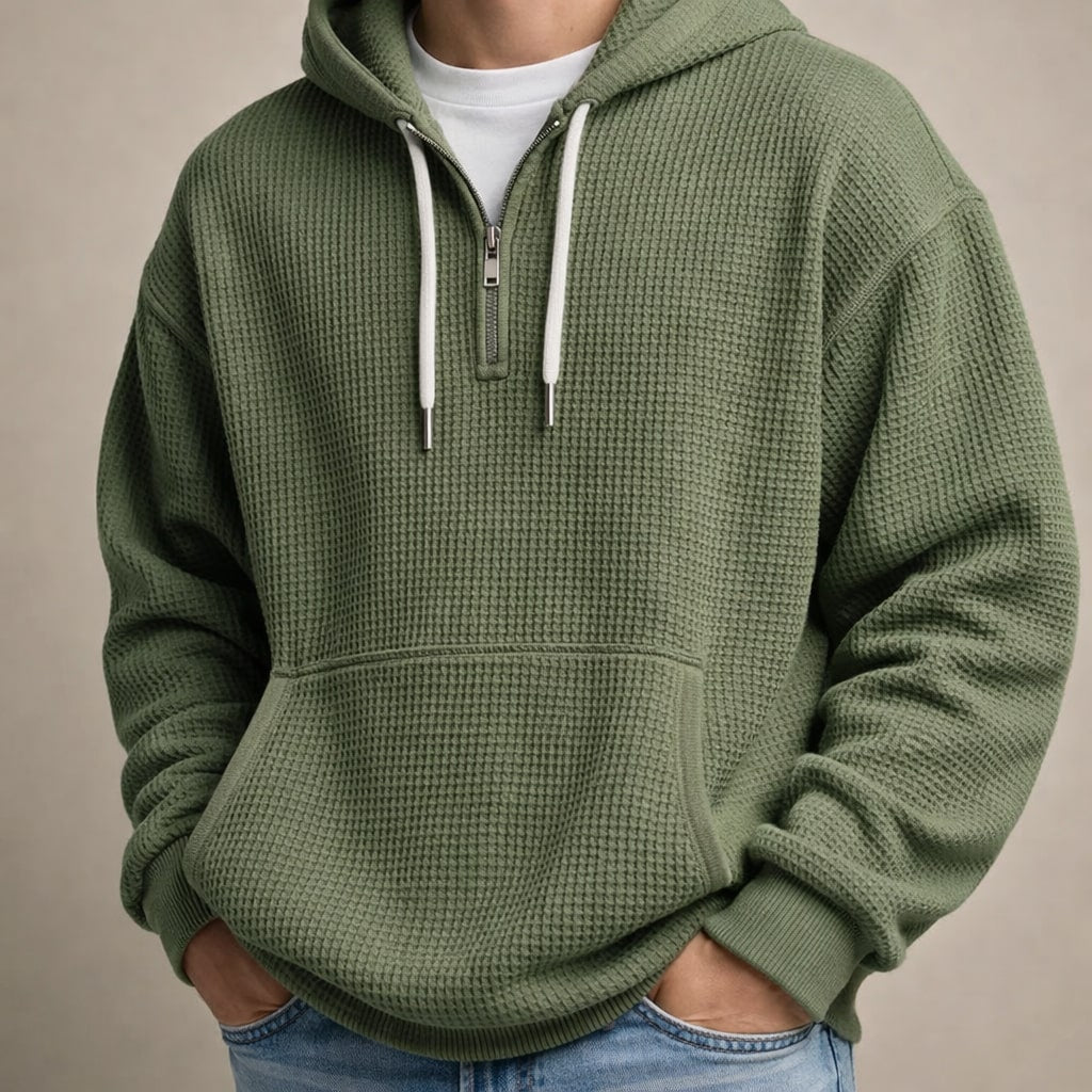 Jeffrey - Sudadera Casual con Capucha