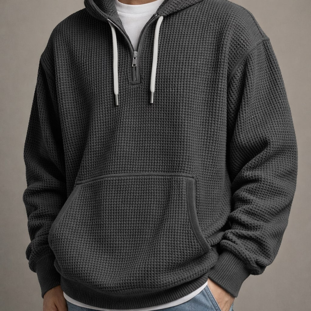 Jeffrey - Sudadera Casual con Capucha