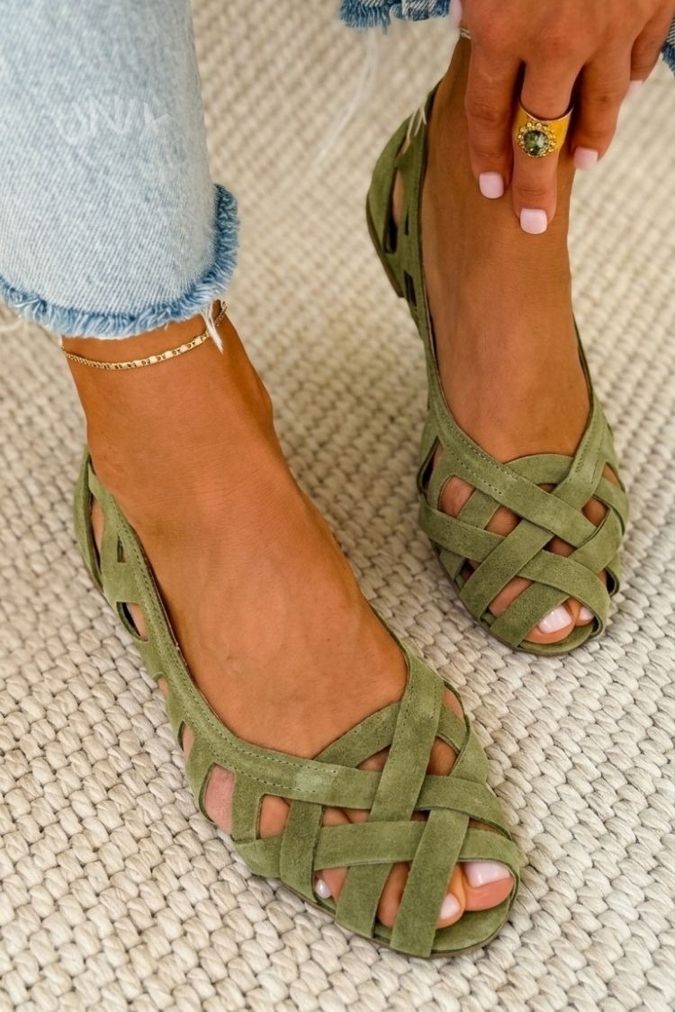 Sandalias Trenzadas Alma