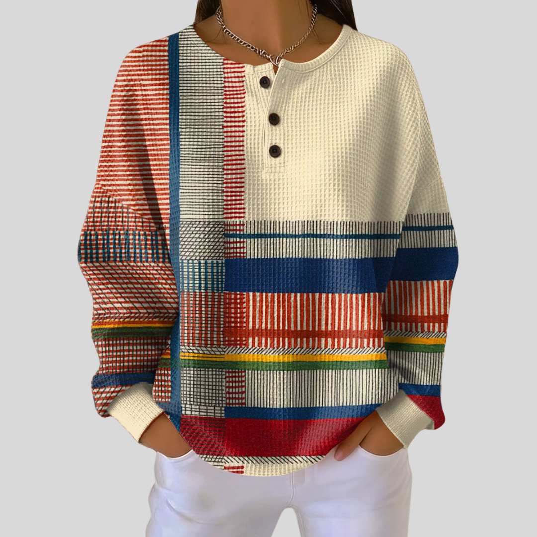 Regina - Sudadera Henley