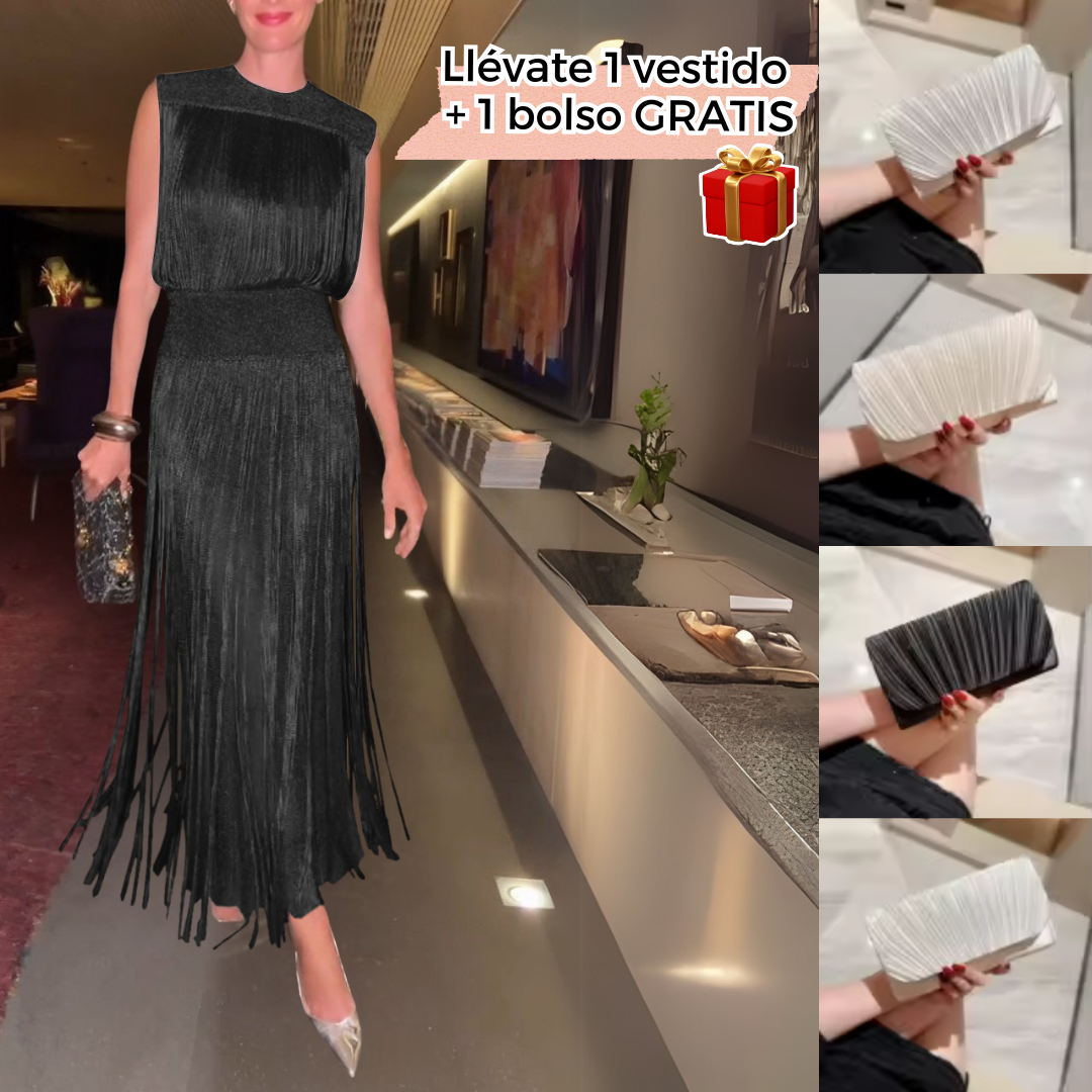 Vestido dos piezas + Bolso de mano de Regalo - Colección 2025