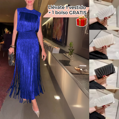 Vestido dos piezas + Bolso de mano de Regalo - Colección 2025