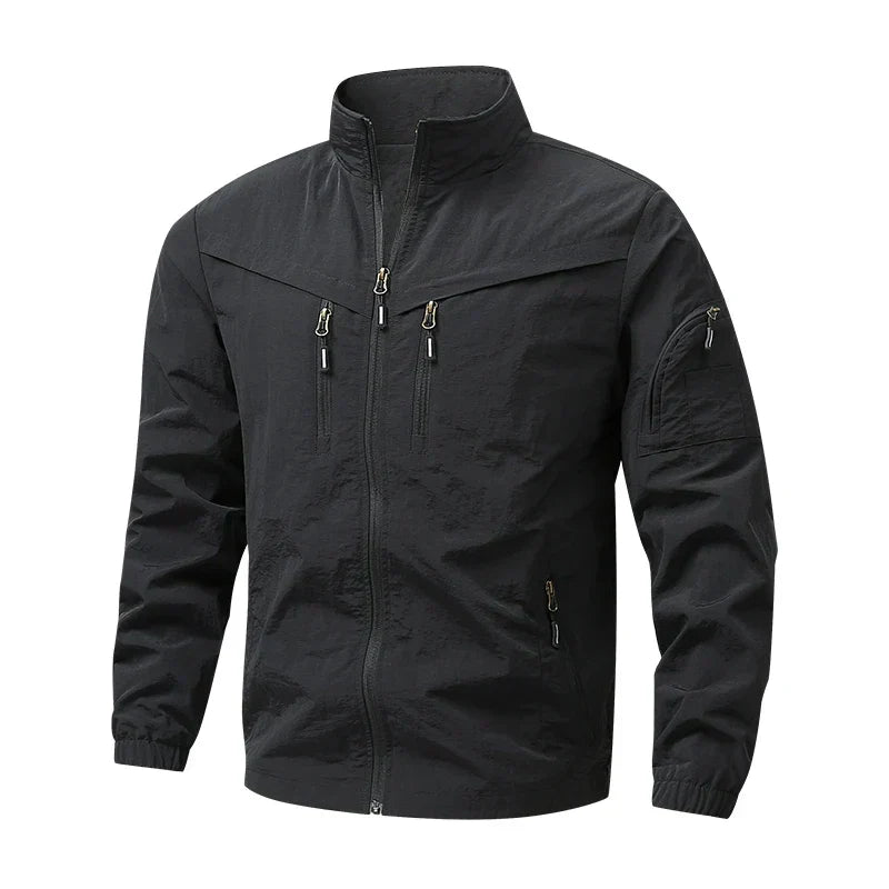 Amos - Chaqueta Táctica Moderna Multibolsillos