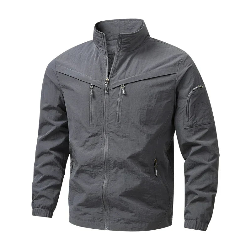 Amos - Chaqueta Táctica Moderna Multibolsillos