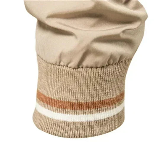 Jason - Chaqueta Bomber Moderna con Cremallera