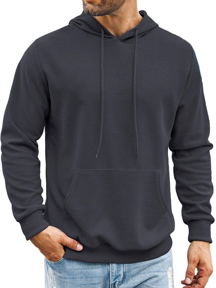 Wesley - Sudadera con Capucha de Punto Waffle