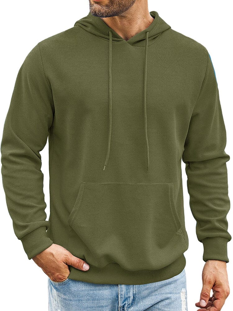 Wesley - Sudadera con Capucha de Punto Waffle