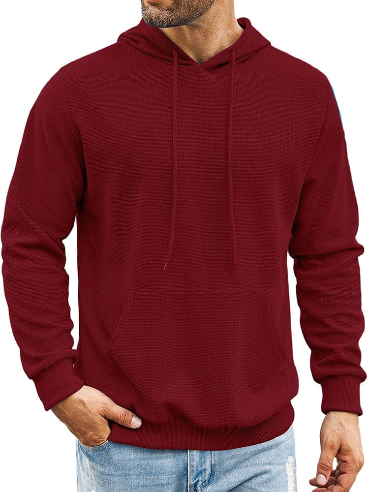 Wesley - Sudadera con Capucha de Punto Waffle