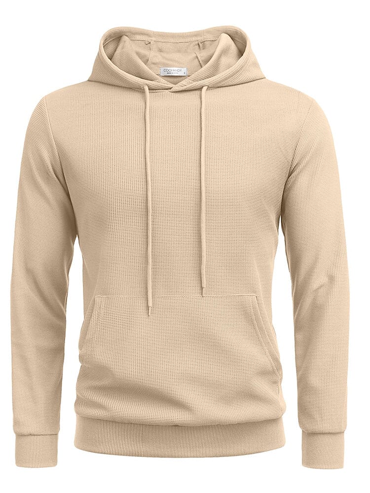 Wesley - Sudadera con Capucha de Punto Waffle