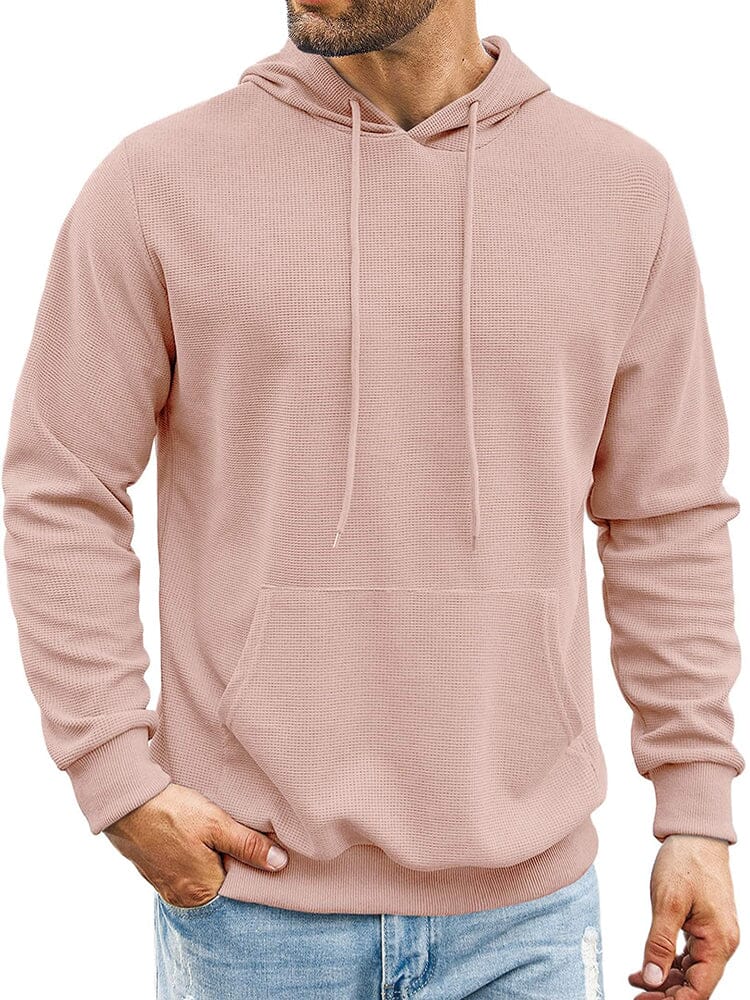 Wesley - Sudadera con Capucha de Punto Waffle