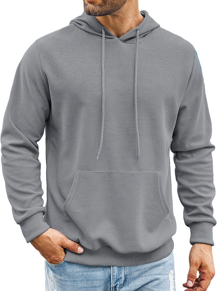 Wesley - Sudadera con Capucha de Punto Waffle