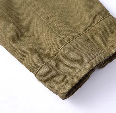 Rockwell - Chaqueta Utilitaria de Lona Resistente