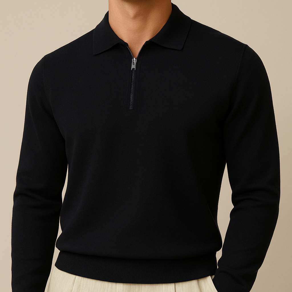 Victor - Polo con Cremallera
