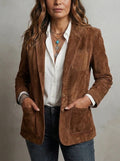 Cristina - Blazer Vintage Marrón
