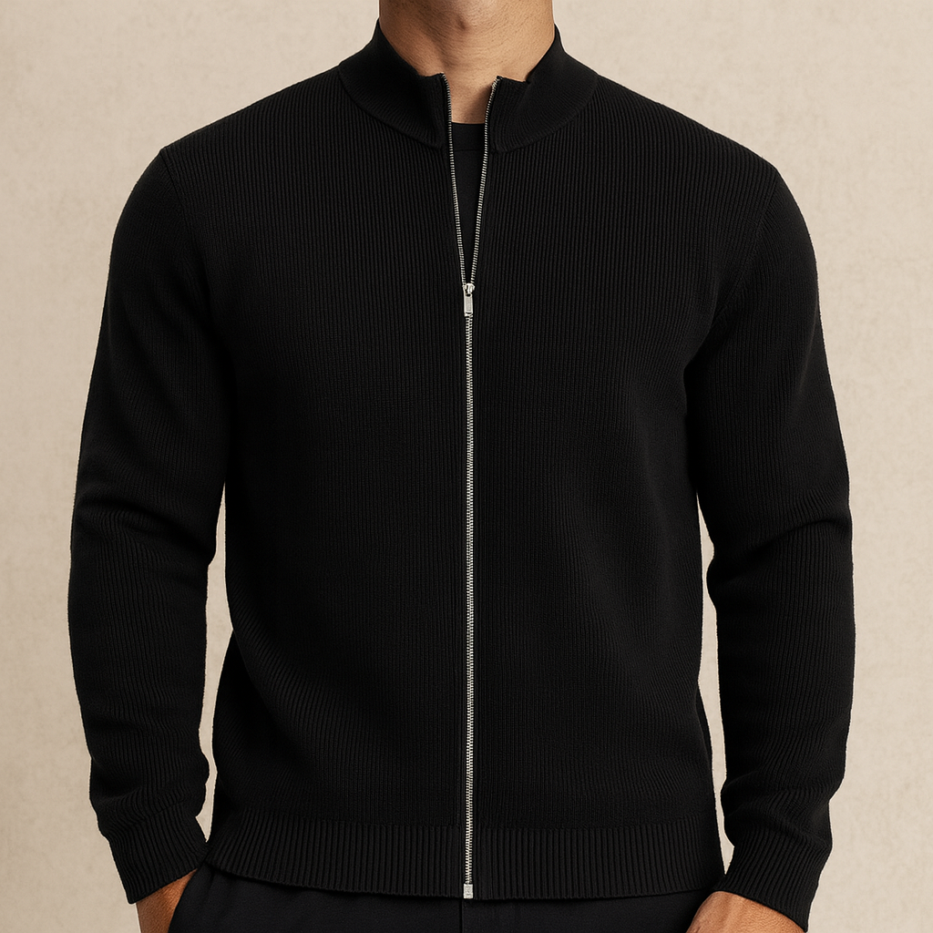 Benjamin - Chaqueta Acanalada con Cremallera