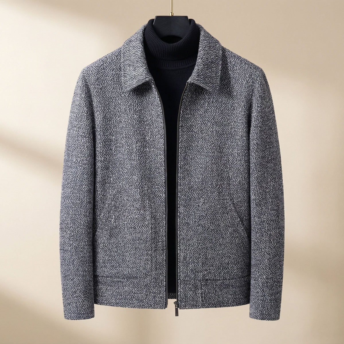 Dillon - Chaqueta Utilitaria Moderna con Cremallera