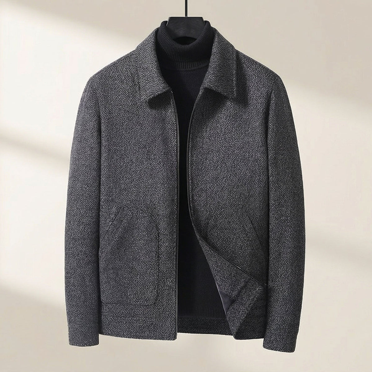 Dillon - Chaqueta Utilitaria Moderna con Cremallera