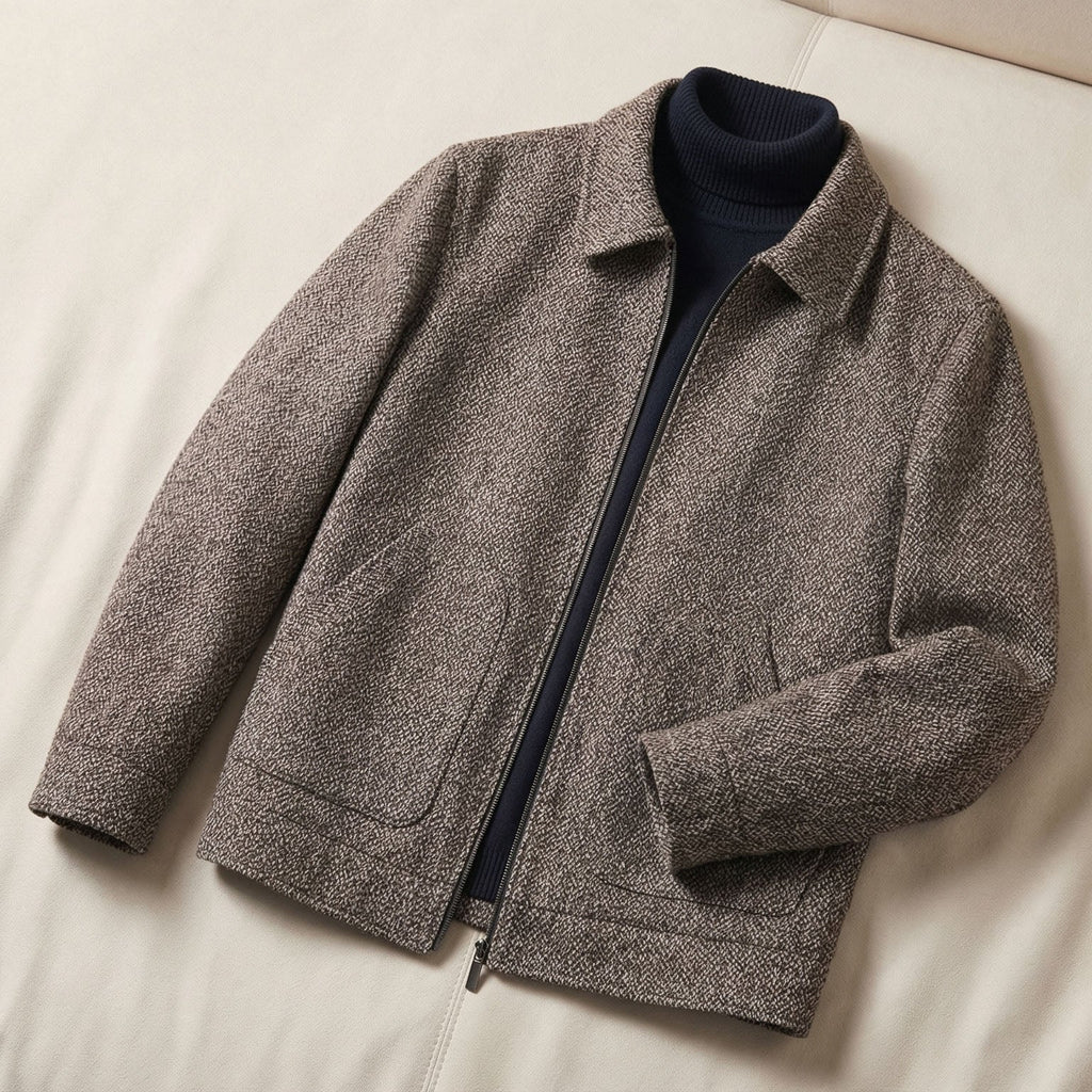 Dillon - Chaqueta Utilitaria Moderna con Cremallera