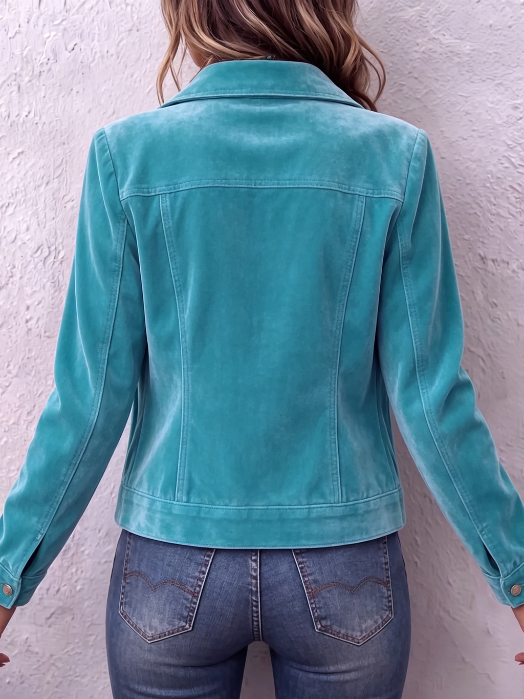 Chamarra de terciopelo boho de inspiración vintage Diana