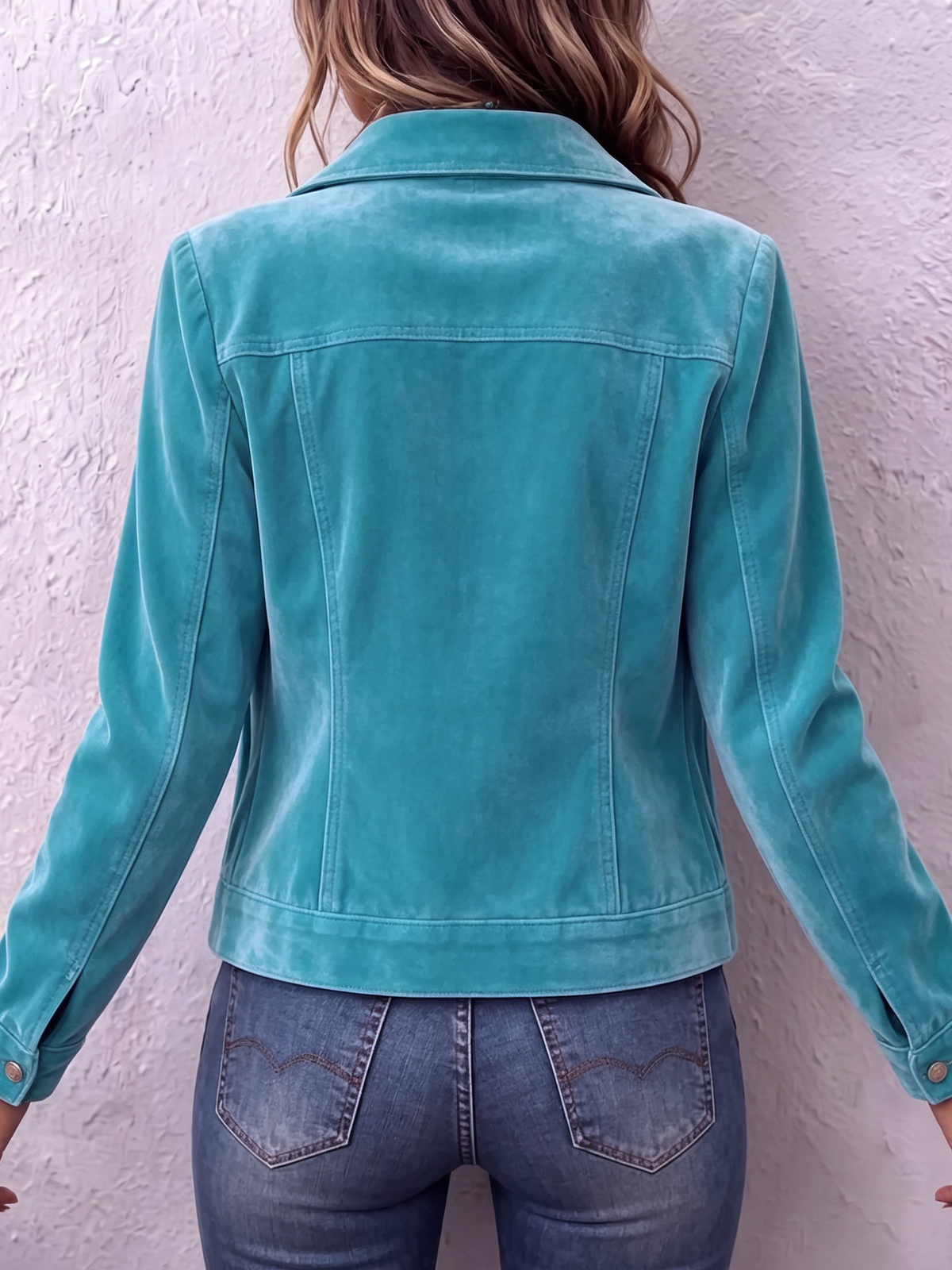 Chamarra de terciopelo boho de inspiración vintage Diana