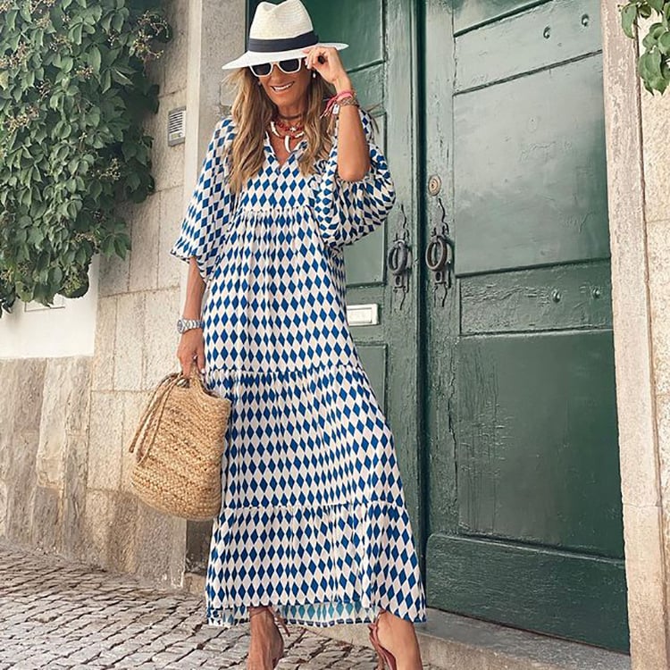 Vestido Bohemio - Diseño Italiano